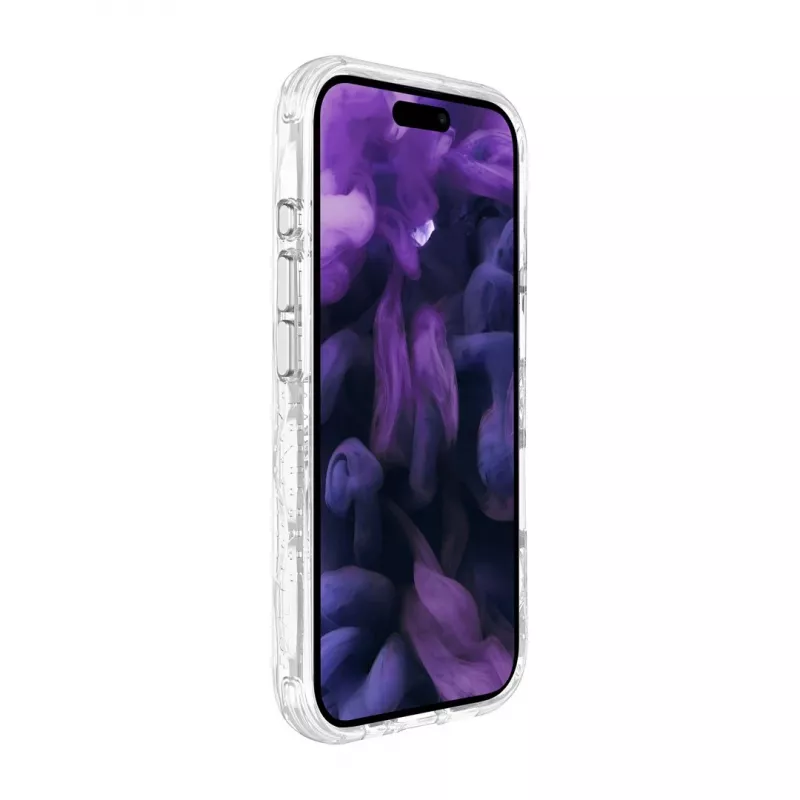 Dėklas LAUT CRYSTAL MATTER X skirtas iPhone 16 permatomas vienspalvis
