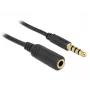 Audio kabelis DeLOCK 84668 3 m 3,5 mm juodas