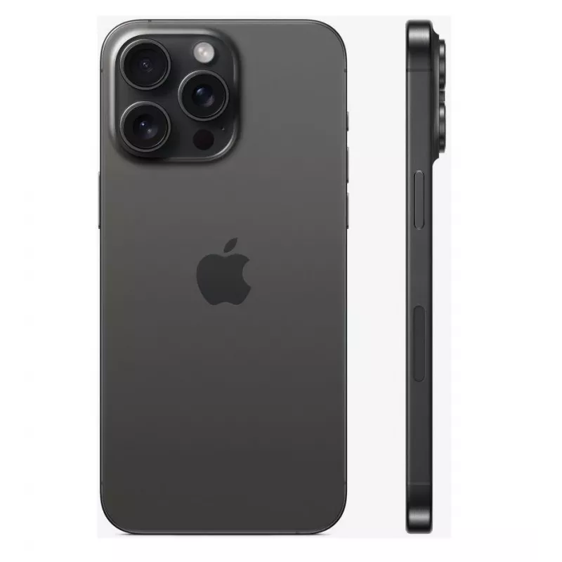 Išmanusis telefonas Apple iPhone 15 Pro Max 6.7 col. 256GB Juoda Titanium (Atnaujintas)