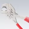 Knipex replės raktas 250 nikelio PVC poliruoti žandikauliai