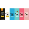 Momentinis spausdinimo fotoaparatas Kodak SMILE+ 2x3 colio rožinis — 2x3 colio ZINK spaudiniai, įmontuota įkraunama baterija