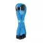 CableMod C-Series PRO ModMesh 12VHPWR į 3x PCI-e kabelis Corsair – 60 cm, šviesiai mėlynas