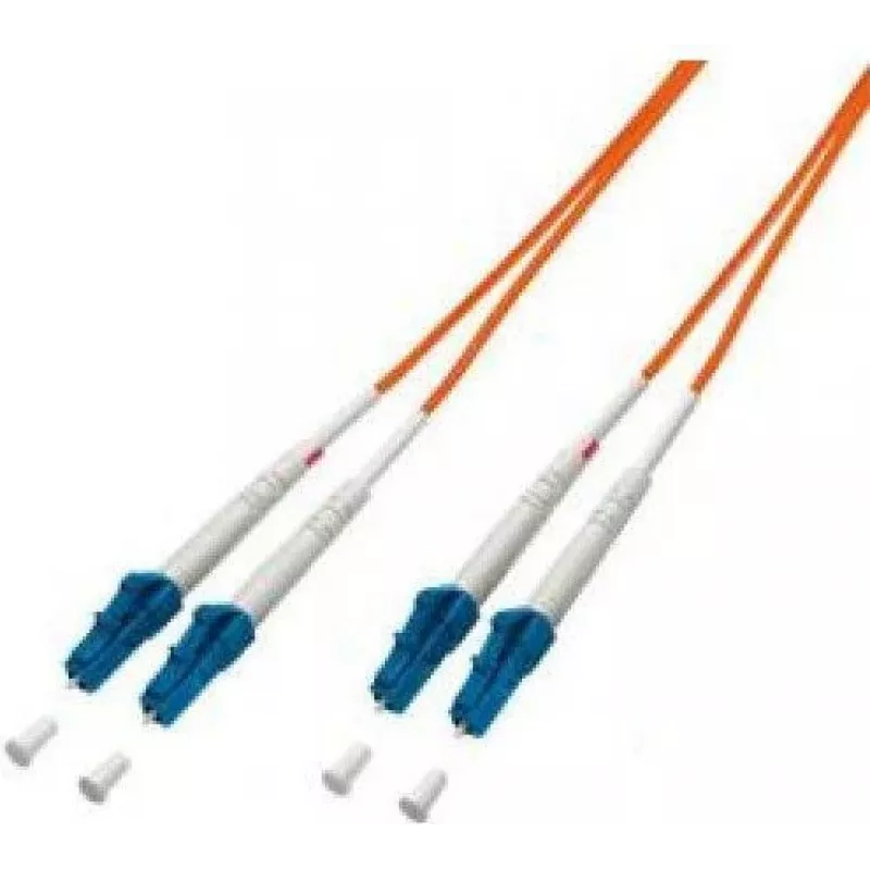 Lightwin LDP-50 LC-LC 0.5 šviesolaidinis kabelis 0,5 m OM2 oranžinis (LDP-50 LC-LC 0.5)