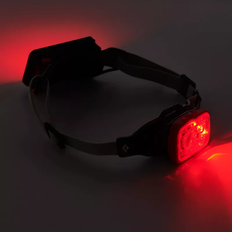 Juoda Diamond Distance 1500 raudona, balta rankinė lempa LED