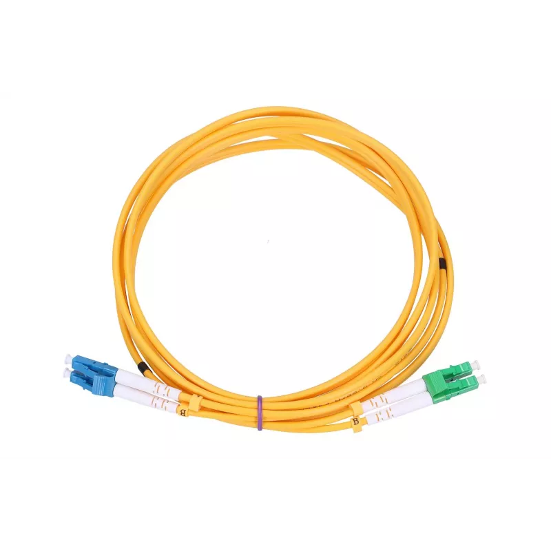 Patchcord Extralink LC/UPC - LC/APC vienmodis dvipusis 9/125 µm G.657A 2 m