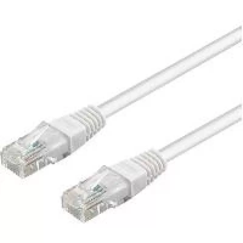 Tinklo kabelis Goobay 1,5 m Cat5e UTP baltas