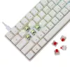 Laidinė mechaninė klaviatūra White Shark Shinobi-2 (GK-004211) — US išdėstymas, raudoni jungikliai, balta