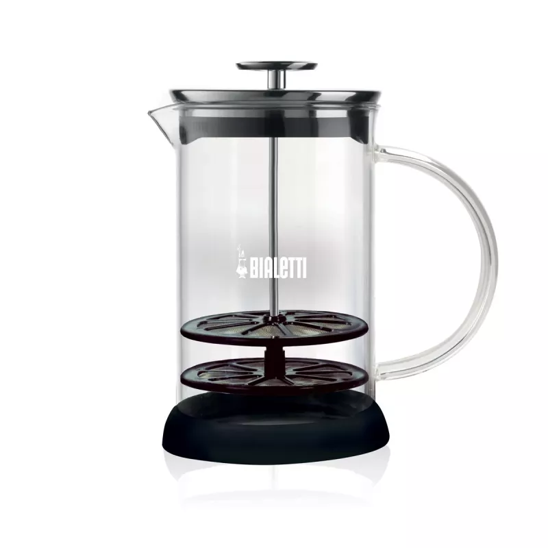 Bialetti Cappuccinatore Vetro 6tz rankinis pieno putotojas 330ml