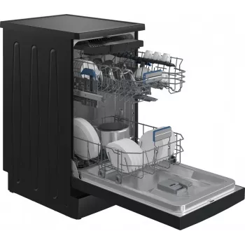 Pastatoma indaplovė BEKO BDFS26123AQ, 45 cm, 10 komplektų, 49 dB, antracitinė