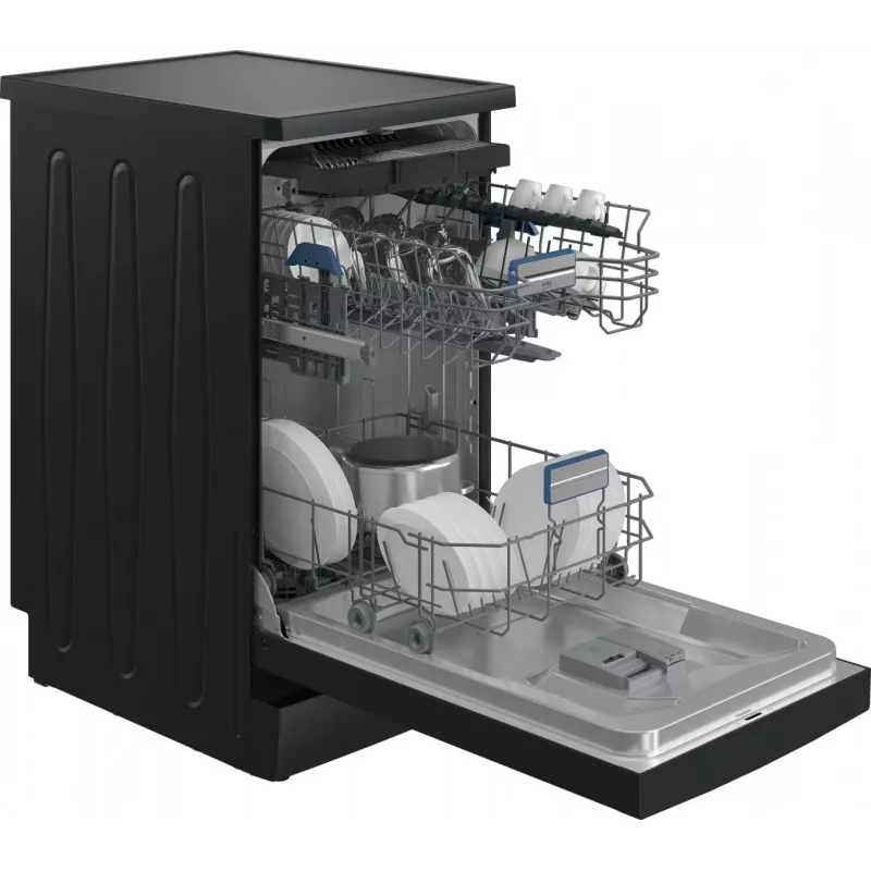 Pastatoma indaplovė BEKO BDFS26123AQ, 45 cm, 10 komplektų, 49 dB, antracitinė