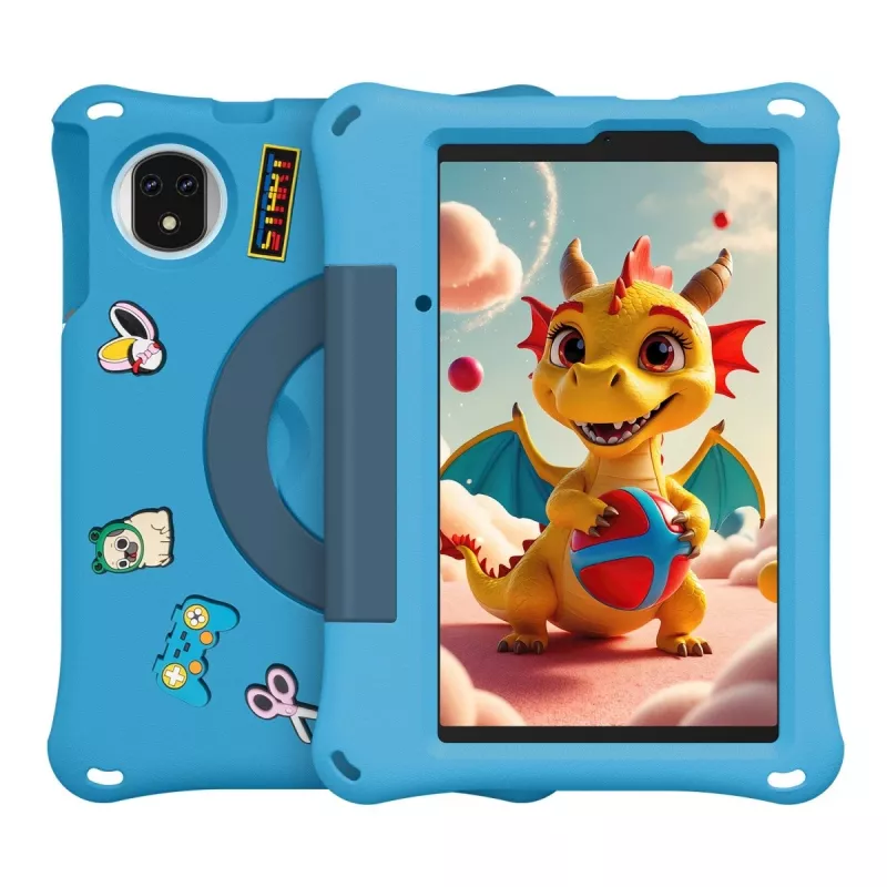 Planšetinis kompiuteris UleFone Tab A9 Pro Kids 4 GB RAM 128 GB atminties LTE mėlynas – vaikų planšetė