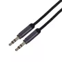 Gembird CCAP-444-1M garso kabelis 3,5 mm juodas (CCAP-444-1M)