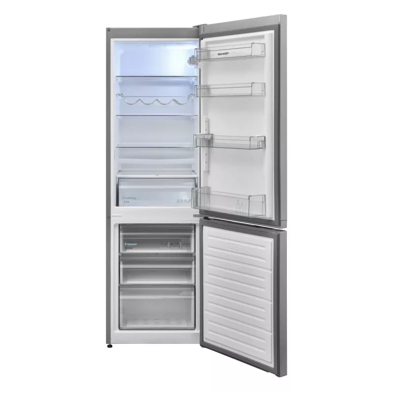 Sharp SJ-FBB04DTXSE šaldytuvas-šaldiklis Laisvai pastatomas 268 L Sidabrinis