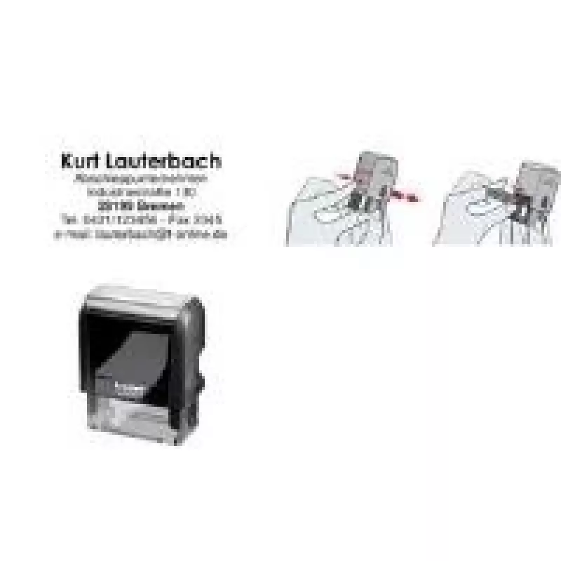 Trodat 44086 juoda
