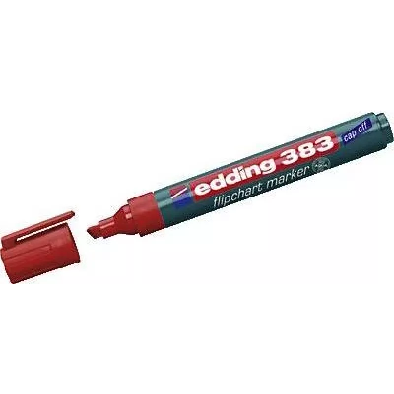 Marker Edding e-383 10 vnt. Raudonas