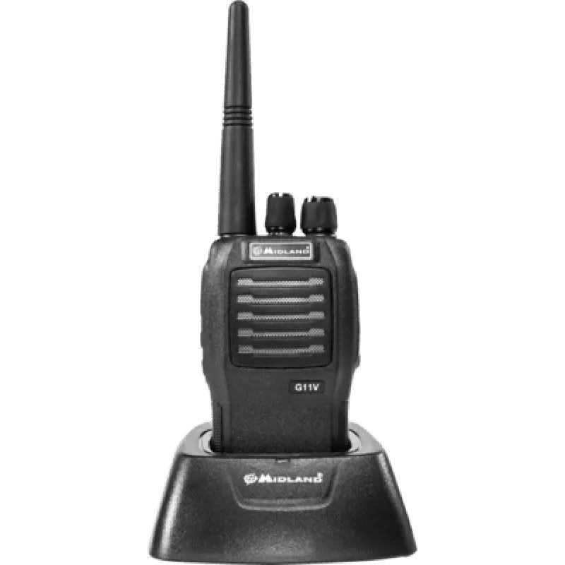 Rankinė PMR446 radijo stotelė Albrecht G11 Pro — 16 kanalų, 500 mW, nelicencijuojamas ryšys