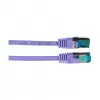 EFB-Elektronik RJ45 komutacinis kabelis Cat.6A S/FTP LSZH violetinis 0,5m Gamintojas: EFB Elektronik (MK6001.0,5VI)
