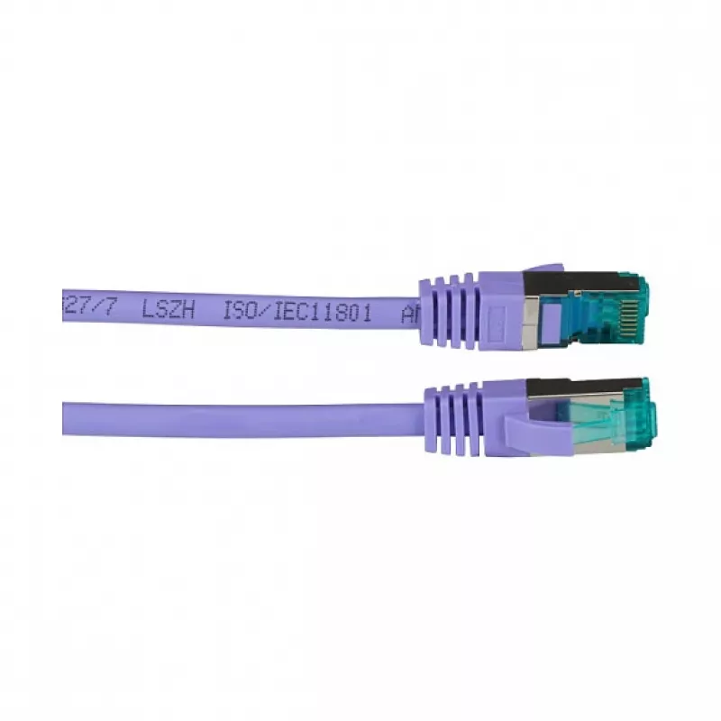 EFB-Elektronik RJ45 komutacinis kabelis Cat.6A S/FTP LSZH violetinis 0,5m Gamintojas: EFB Elektronik (MK6001.0,5VI)