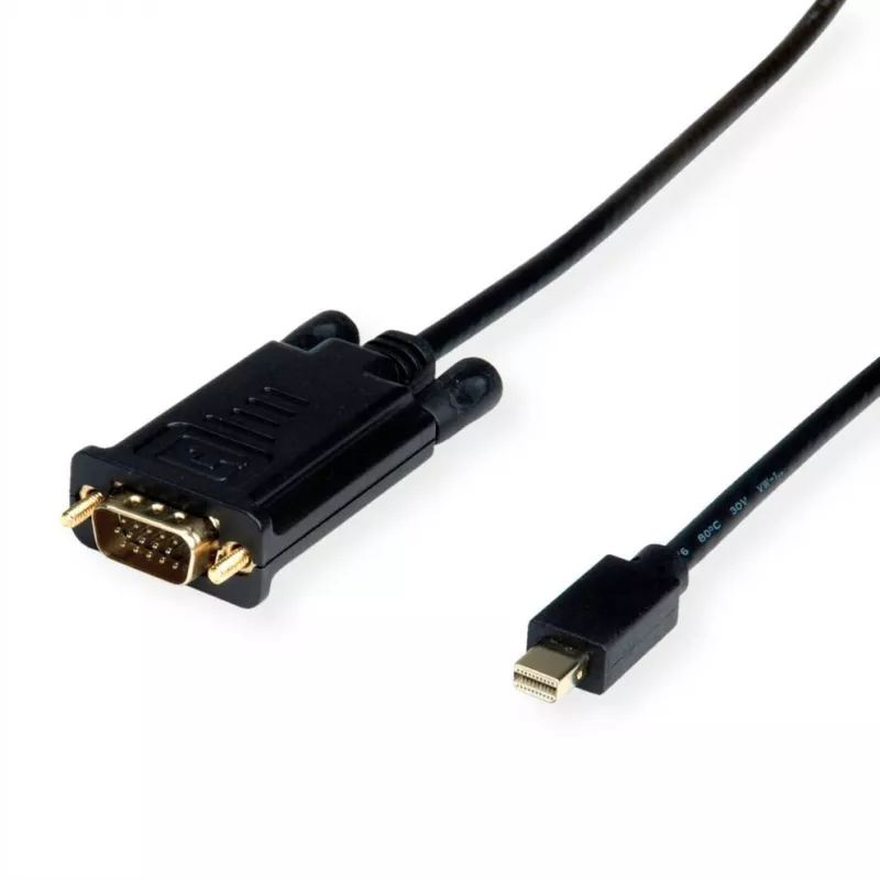 Vaizdo kabelio adapteris VALUE 11.99.5806 1,5 m Mini DisplayPort į VGA