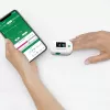 Medisana PM 100 Connect pulsoksimetras, pilkas/baltas
