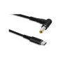 Kabelis „Microconnect USBC-DC-5A-15V“ USB‑C į 5,5 × 2,5 1,2 m juodas
