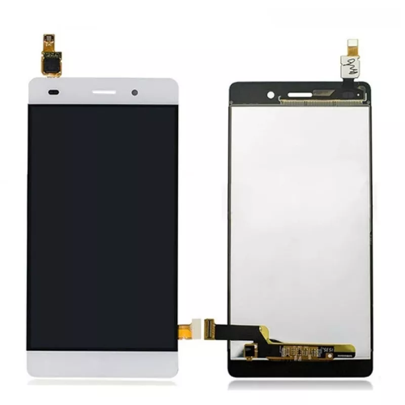 Ekranas LCD Huawei P8 Lite (baltas) atnaujintas