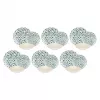 Pietų servizas 6 asmenims Rose&Tulipani R18420TA18 Sea Stones dizainas, 18 dalių