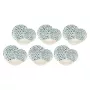 Pietų servizas 6 asmenims Rose&Tulipani R18420TA18 Sea Stones dizainas, 18 dalių