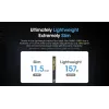 Nešiojama išorinė baterija Nitecore CARBO 10000 — ličio jonų 10000 mAh, 38 W PD, USB‑A + USB‑C, pilka