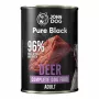 Šlapias šunų maistas john dog Pure Juoda adult — elniena, 400 g