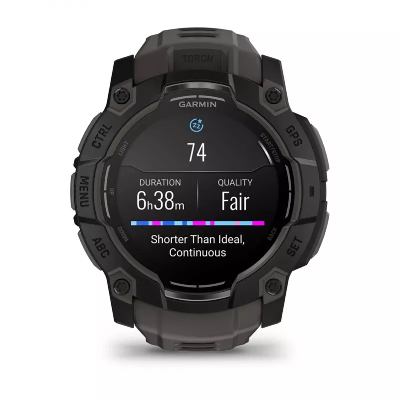 Garmin Instinct 3 AMOLED 3,3 cm (1,3) 50 mm skaitmeninis 416 x 416 px jutiklinis ekranas juodas GPS (palydovinis)