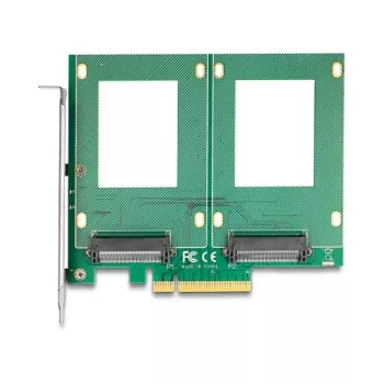 Vidinė U.2 adapteris DeLOCK 90162 PCIe sąsaja LED indikatoriai