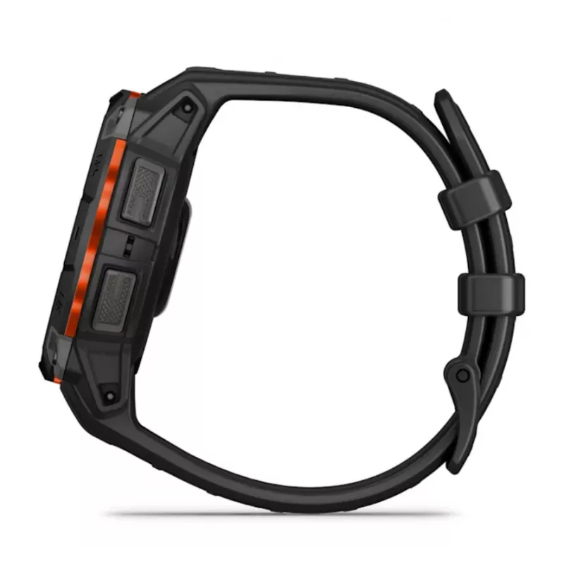 Garmin Instinct® 3 – 45 mm, saulės energija naudojantis laikrodis, juodas
