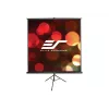 Elite Screens | Tripod/Portable Pull Up Projector Screen | T92UWH | Įstrižainė 92 coliai | 16:9 | Matomas ekrano plotis (P) 203,2 cm | Juoda