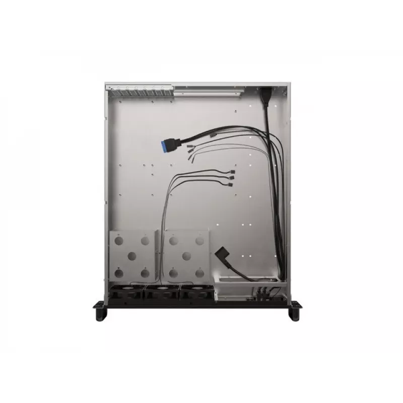 Korpusas stovui Lanberg SC01-5202-12B 2U Juodas 3 ventiliatoriai HDD+SSD