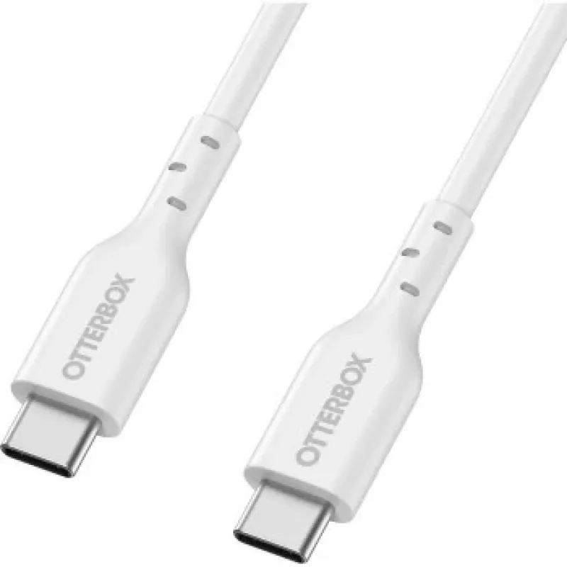USB-C į USB-C kabelis OTTERBOX 78-81360 — 24 kontaktų, USB 2.0, 3A, 2,0 m, baltas