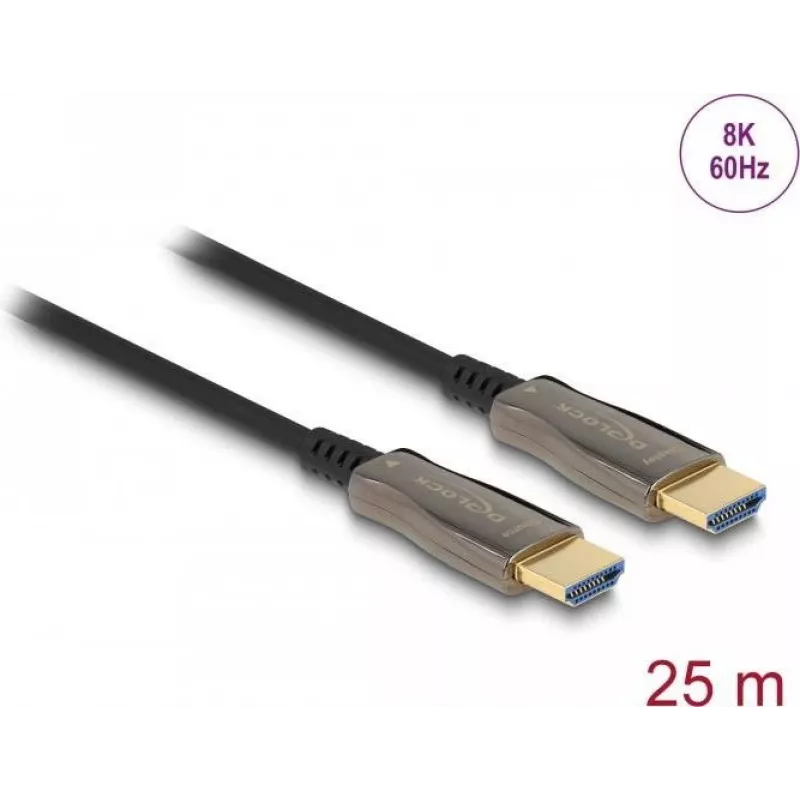 HDMI laidas DeLOCK 84039 25m HDMI Type A Standard juodas