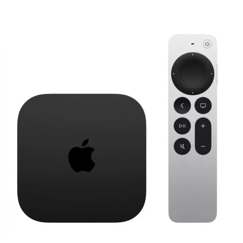 Apple TV 4K Juoda Sidabrinė 4K Ultra HD 64 GB Wi-Fi A15