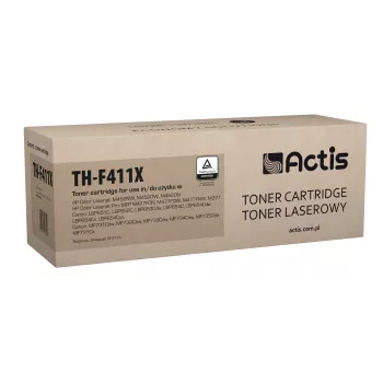 Actis TH-F411X dažiklis (HP 410X CF411X pakaitalas; Standartinis; 5000 puslapių; žydra)