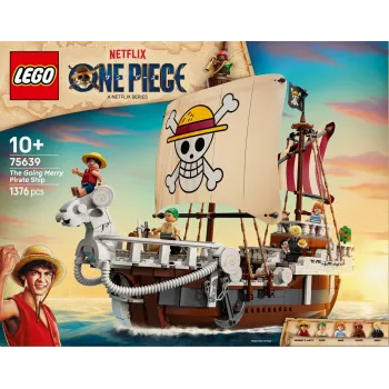 LEGO rinkinys „Going Merry“ piratų laivas 75639 — „One Piece“ plytelių modelis