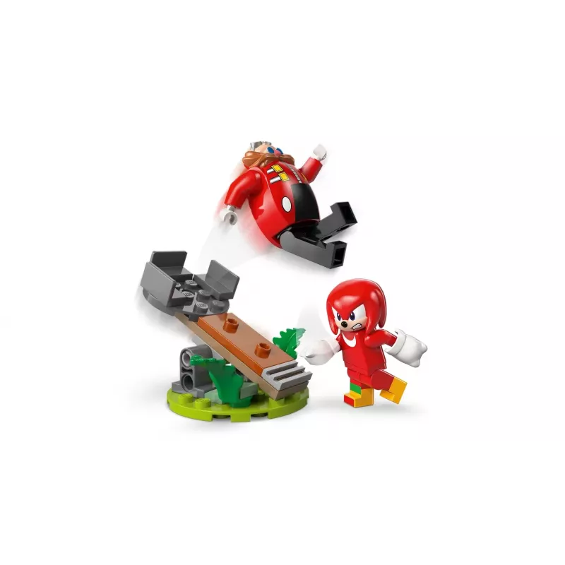 LEGO konstruktorius Sonic the Hedgehog 77005 Knuckles vs Dr Eggman Egg Crusher Mech, 350 dalių, amžius 8+