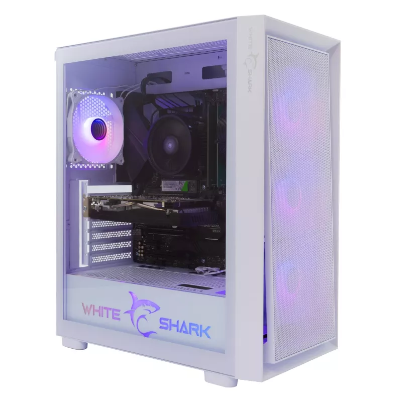 Kompiuterio korpusas White Shark GCC-2401 Warhead-3 ATX baltas
