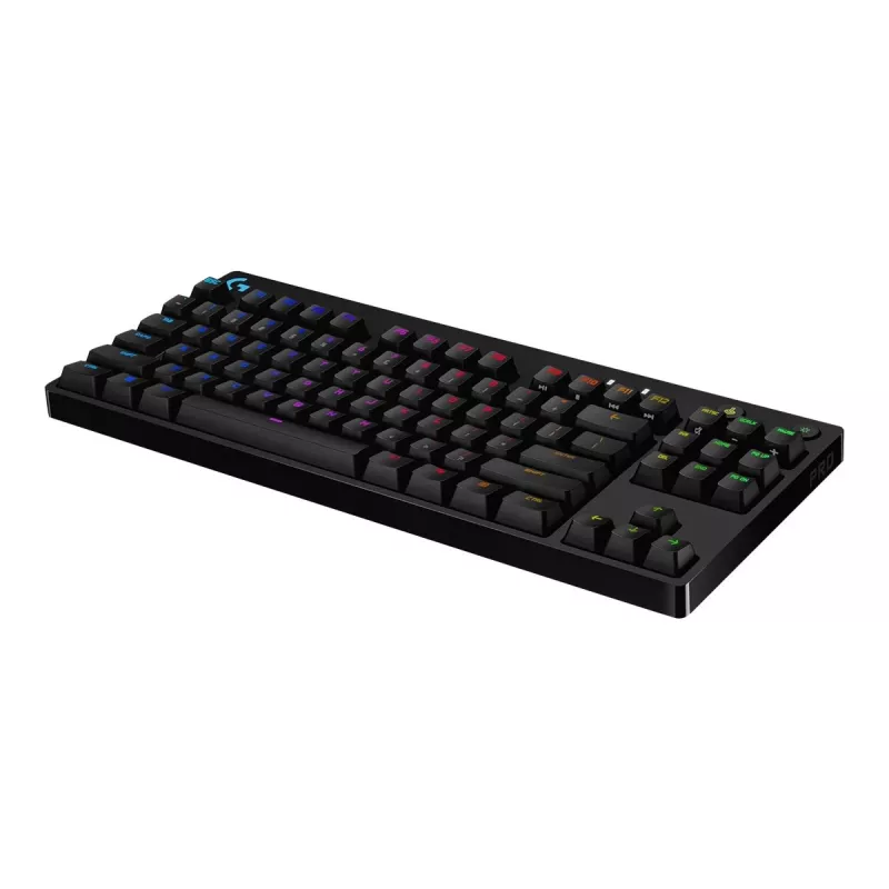Mechaninė žaidimų klaviatūra Logitech G G PRO Tenkeyless RGB LED laidinė