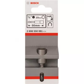 Verdžlių antgaliai Bosch Extra Hard 1 vnt. Šešiabriaunis kotas M6 50 mm