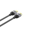 HDMI kabelis Unitek C11093RGY01 8K 10 m, HDMI 2.1, 48 Gbit/s, 144 Hz, ARC, auksuotas, pilkas