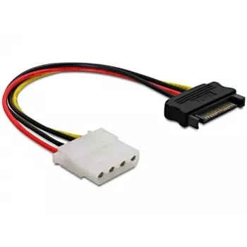 DeLOCK maitinimo laidas SATA/Molex juodas raudonas 0,12 m 860115