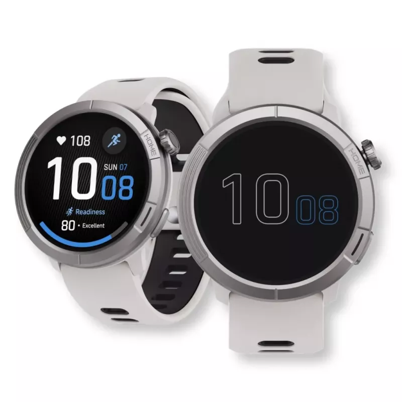 Stelio išmanusis laikrodis Activ Pro GPS modelis STSWA102TN, 46 mm titano korpusas