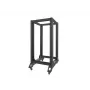 Laisvai stovintis stovas LANBERG OR01-6822-B 22U, 600 mm P x 800 mm G, juodas, 600 kg talpa