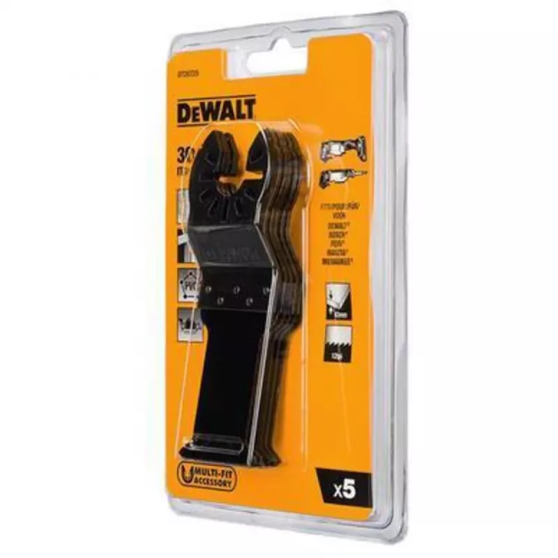 DeWALT DT20725-QZ siaurapjūklio / dekoratyvinio pjūklo / atgalinio eigos pjūklo geležtė 5 vnt.