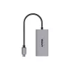 USB-C į RJ45 adapteris Unitek U1343AGY01 — 5 Gbps Ethernet, USB-C (kištukas) į RJ45 (lizdas), pilkas, 0,15 m laidas